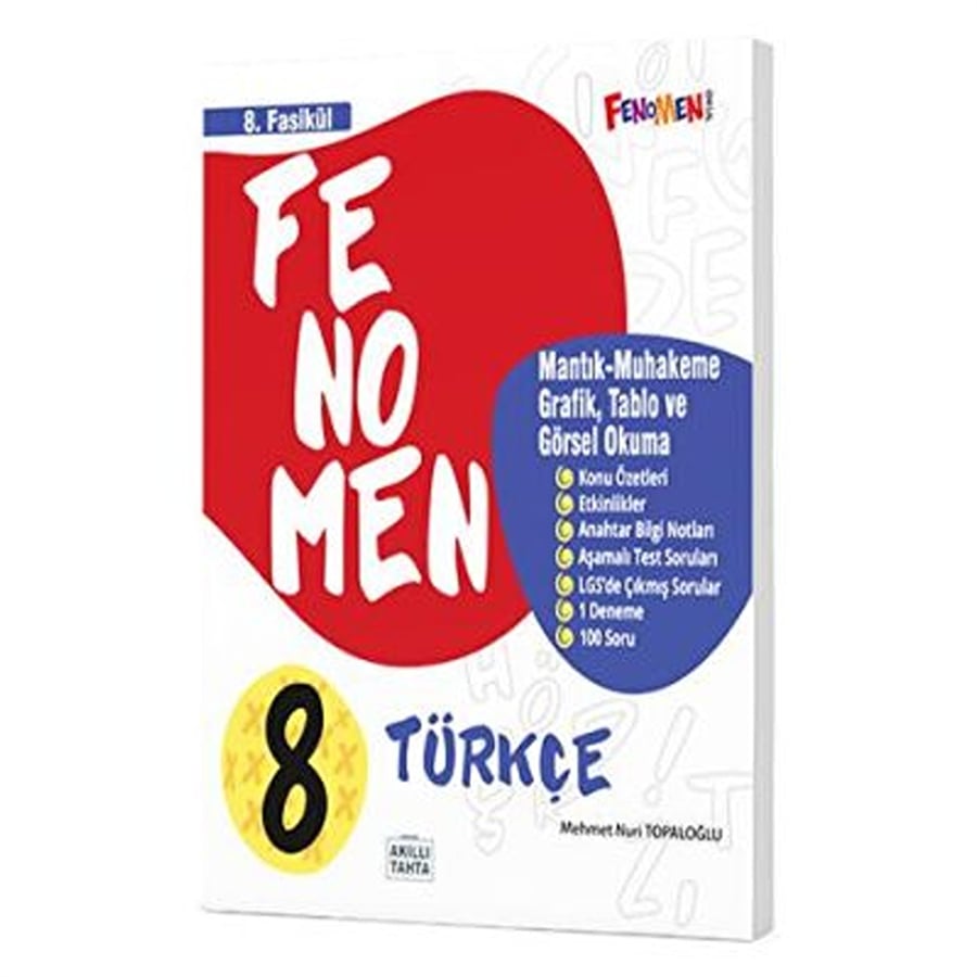 Fenomen Yayınları 8. Sınıf Türkçe 8. Fasikül Fenomen Yayınları