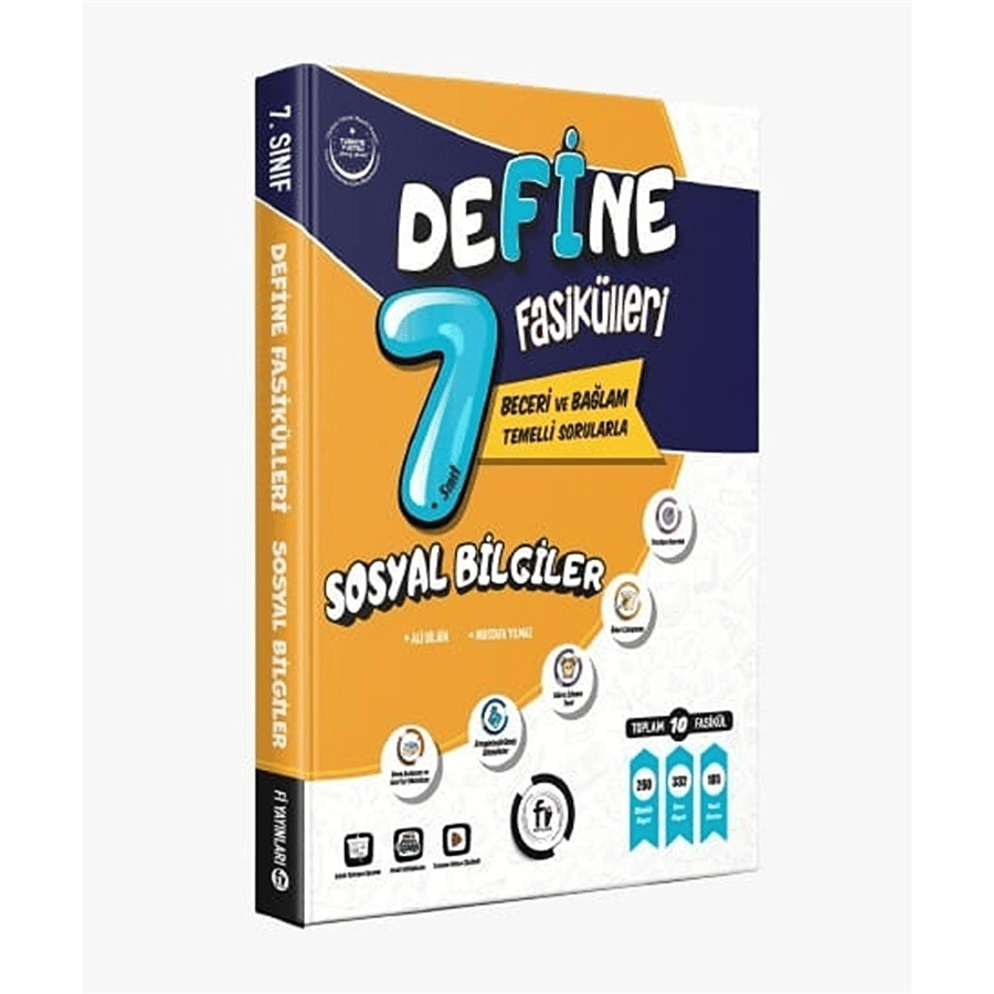 Fi Yayınları 7. Sınıf Sosyal Bilgiler Define Konu Anlatımlı Fasiküller