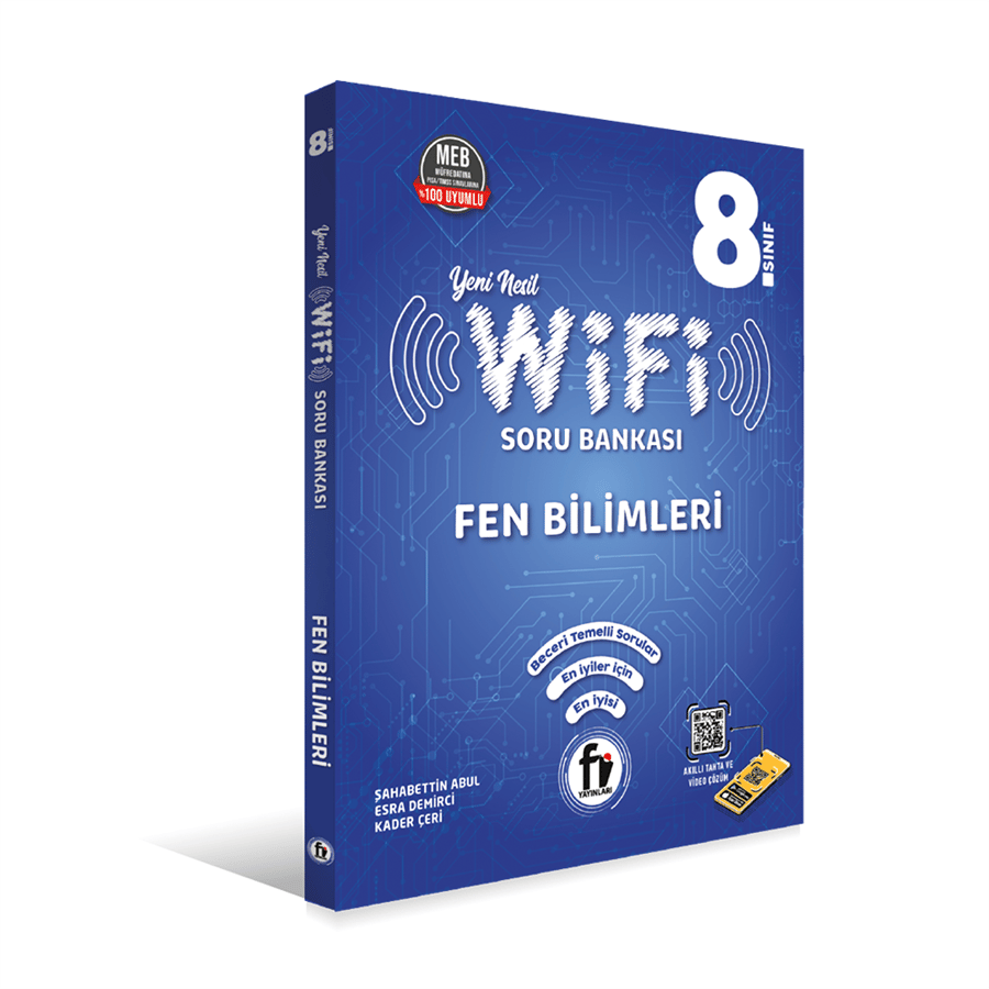 Fi Yayınları 8.SINIF WİFİ FEN BİLİMLERİ SORU BANKASI