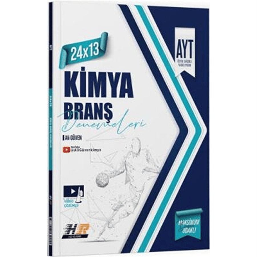 Hız ve Renk Yayınları AYT Kimya 24 x 13 Denemeleri