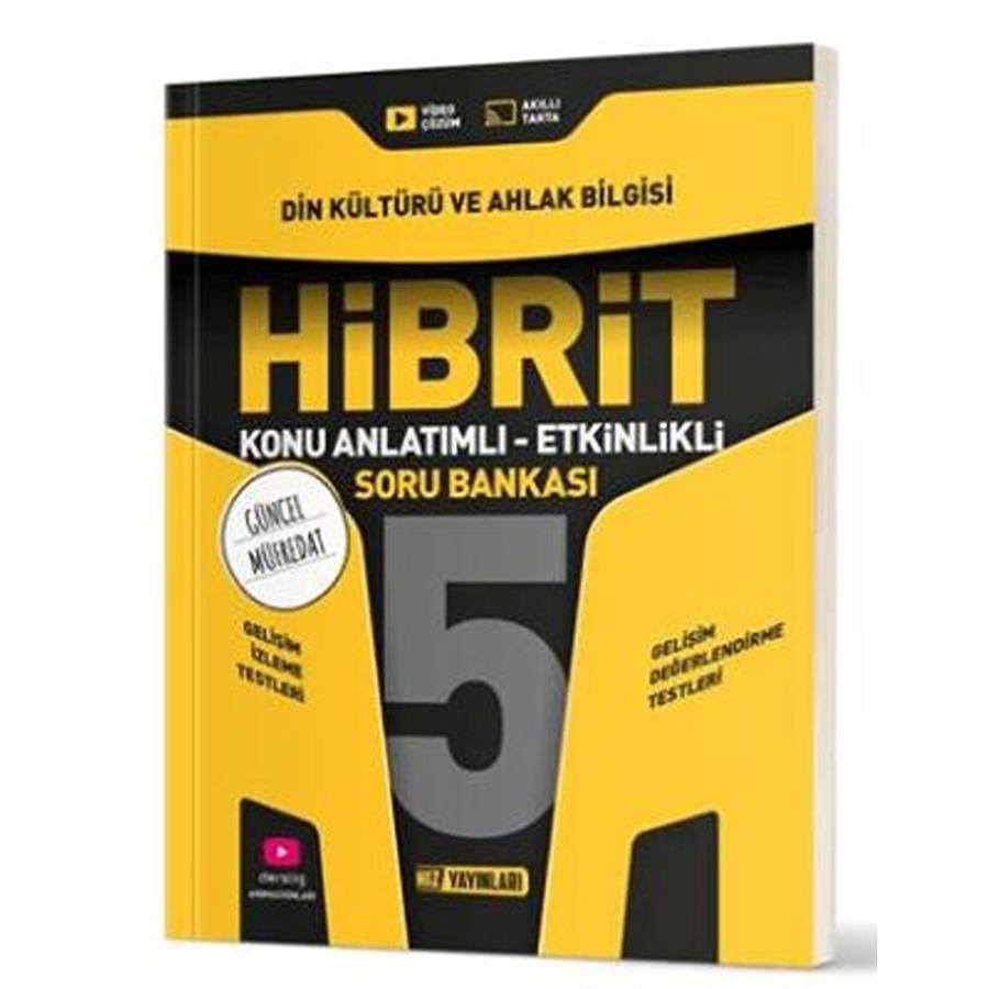 Hız Yayınları 5. Sınıf Hibrit Din Soru Bankası