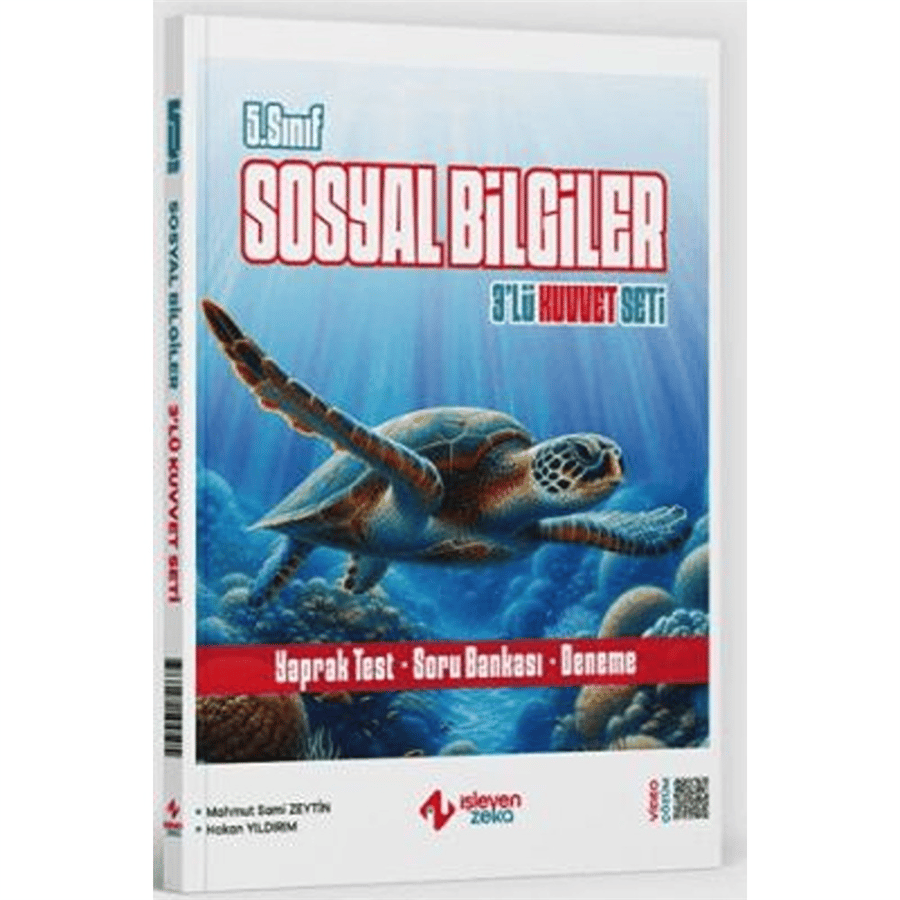 İşleyen Zeka Yayınları 5. Sınıf Sosyal Bilgiler 3`lü Kuvvet Serisi Seti