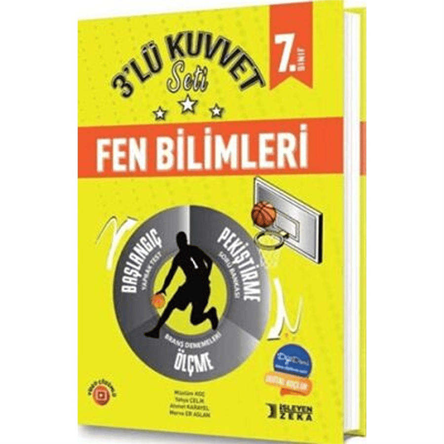 İşleyen Zeka Yayınları 7. Sınıf Fen Bilimleri 3 lü Kuvvet Serisi Seti