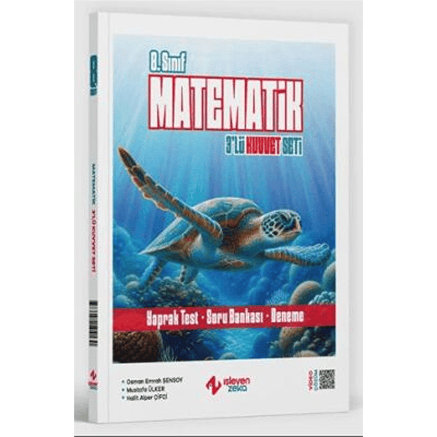 İşleyen Zeka Yayınları 8. Sınıf Matematik 3 lü Kuvvet Serisi Seti