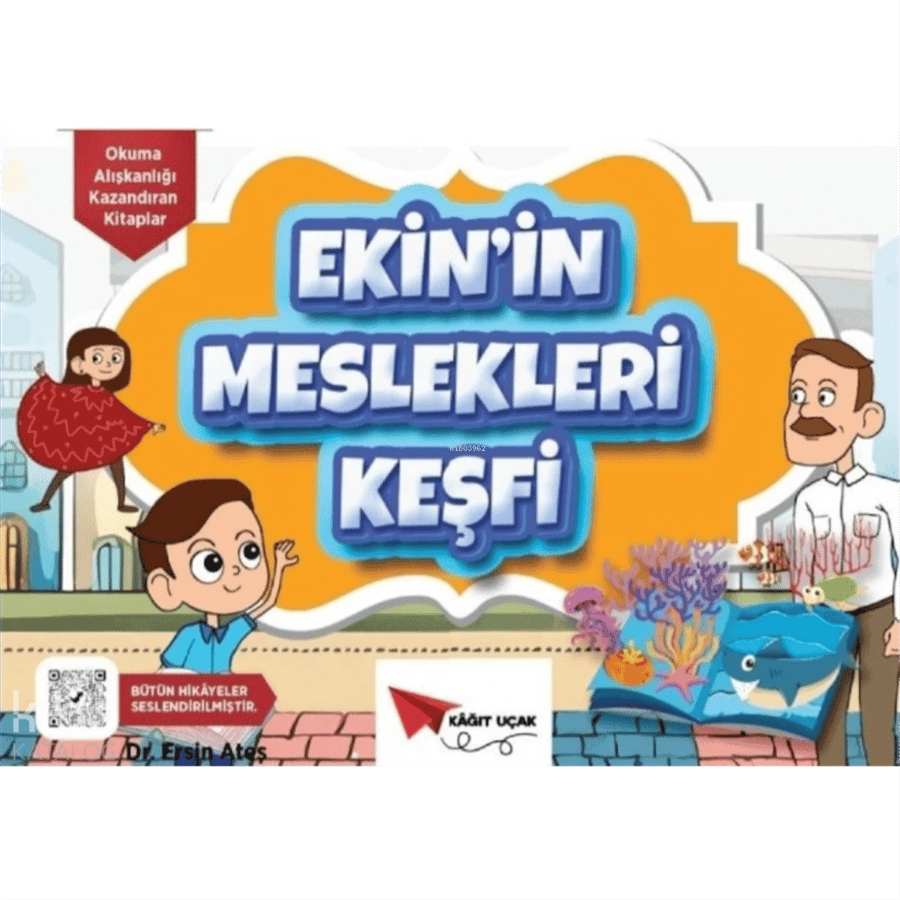Kağıt Uçak Yayınevi Ekin'in Meslekleri Keşfi Hikaye Seti (10 Kitap) - 4. Sınıf