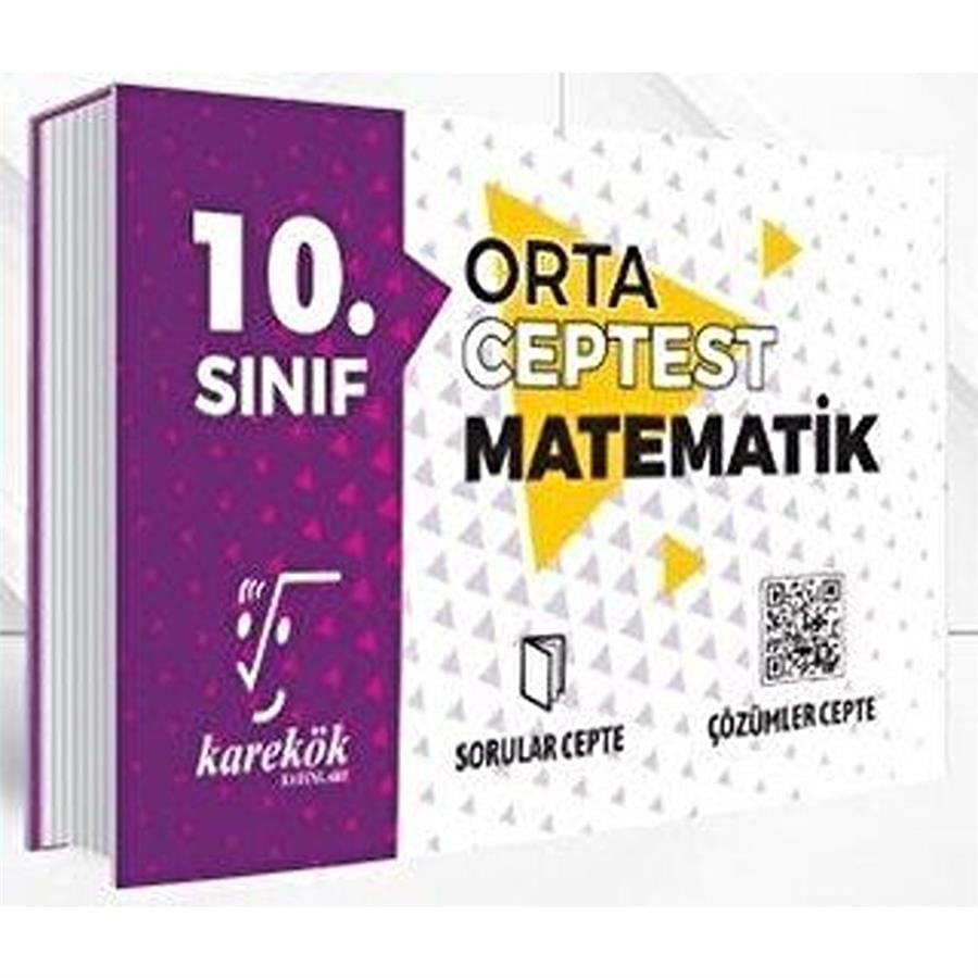 Karekök Yayınları 10. Sınıf Orta Ceptest Matematik Soru Bankası