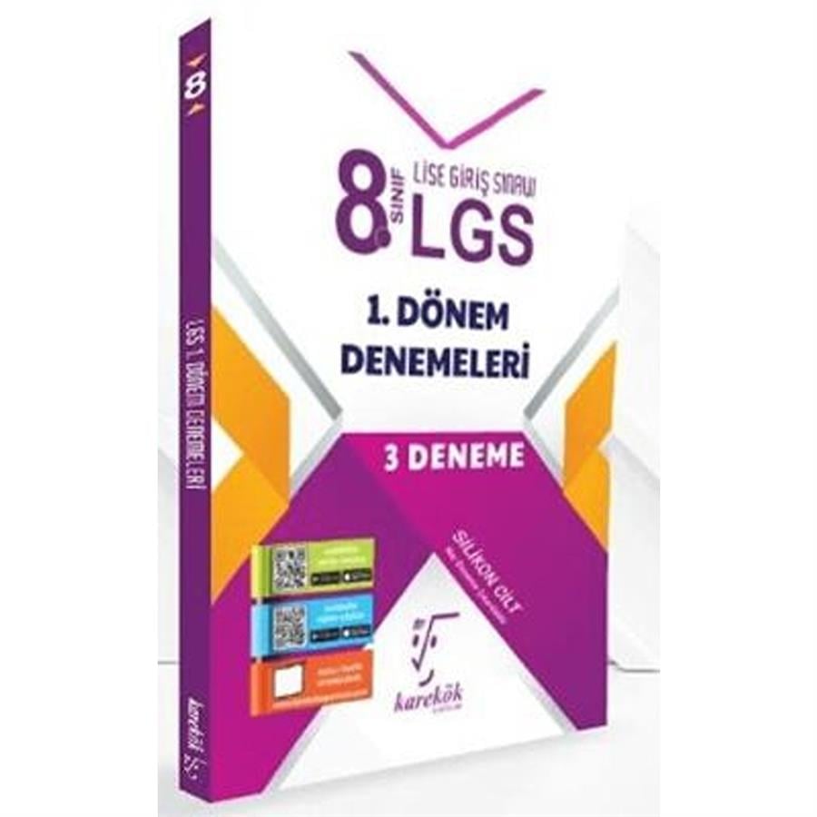 Karekök Yayınları 8. Sınıf LGS Tüm Dersler 1. Dönem 3 Deneme