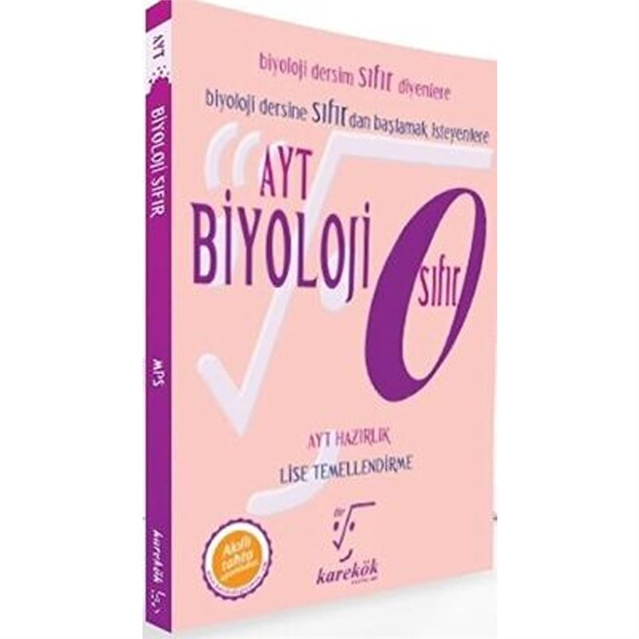 Karekök Yayınları AYT Biyoloji Sıfır
