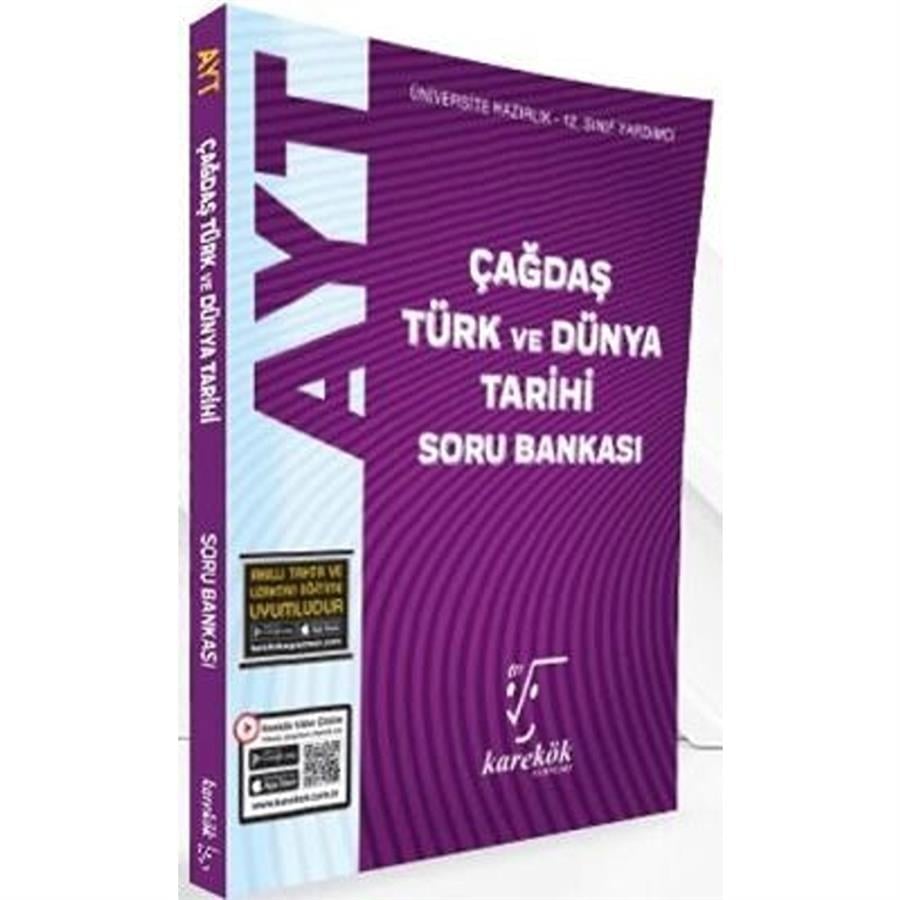 Karekök Yayınları AYT Çağdaş Türk Ve Dünya Tarihi Soru Bankası