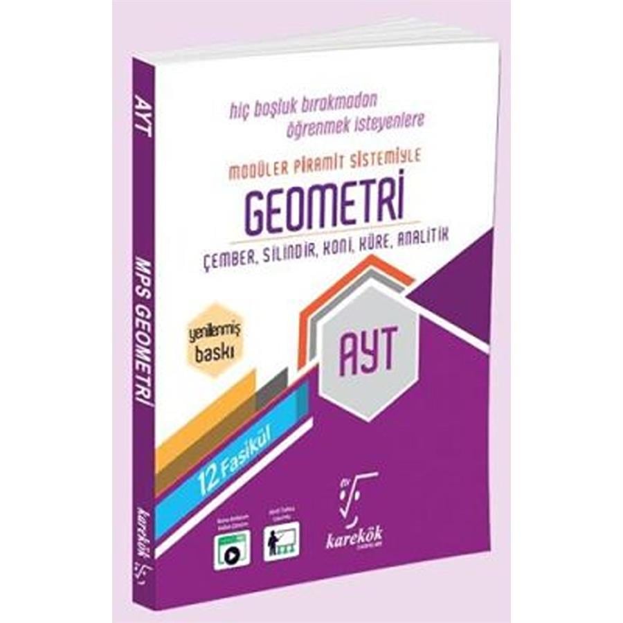 Karekök Yayınları AYT Geometri MPS