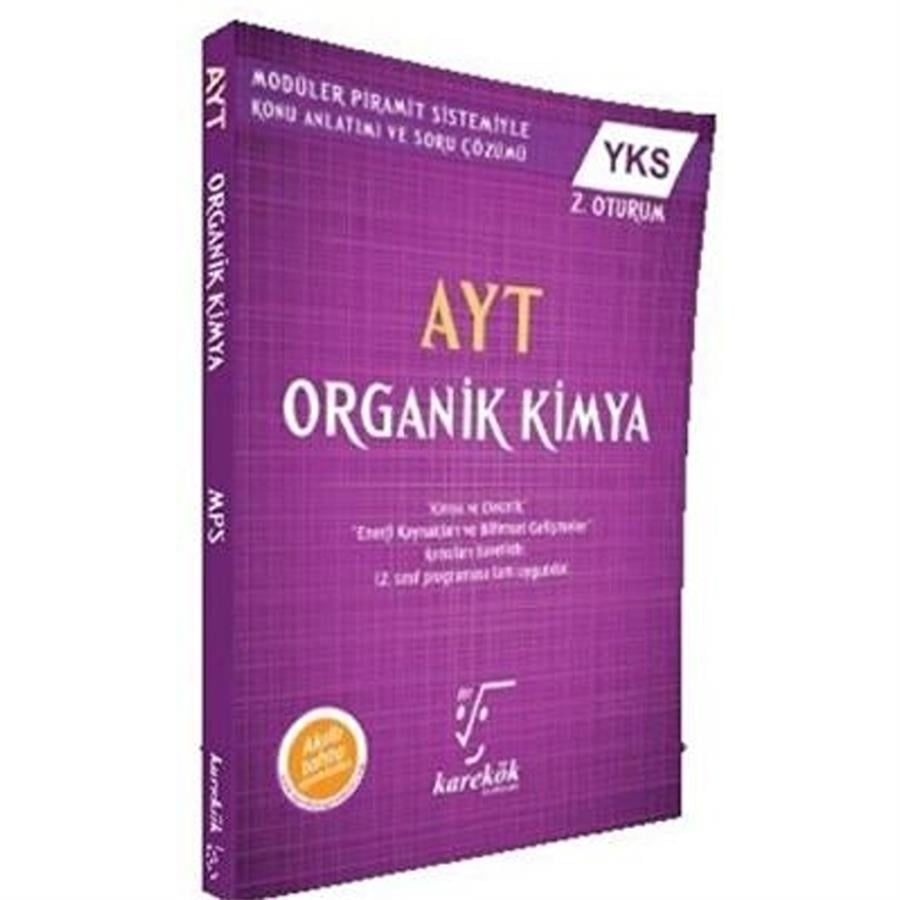 Karekök Yayınları AYT Organik Kimya Konu Anlatımlı