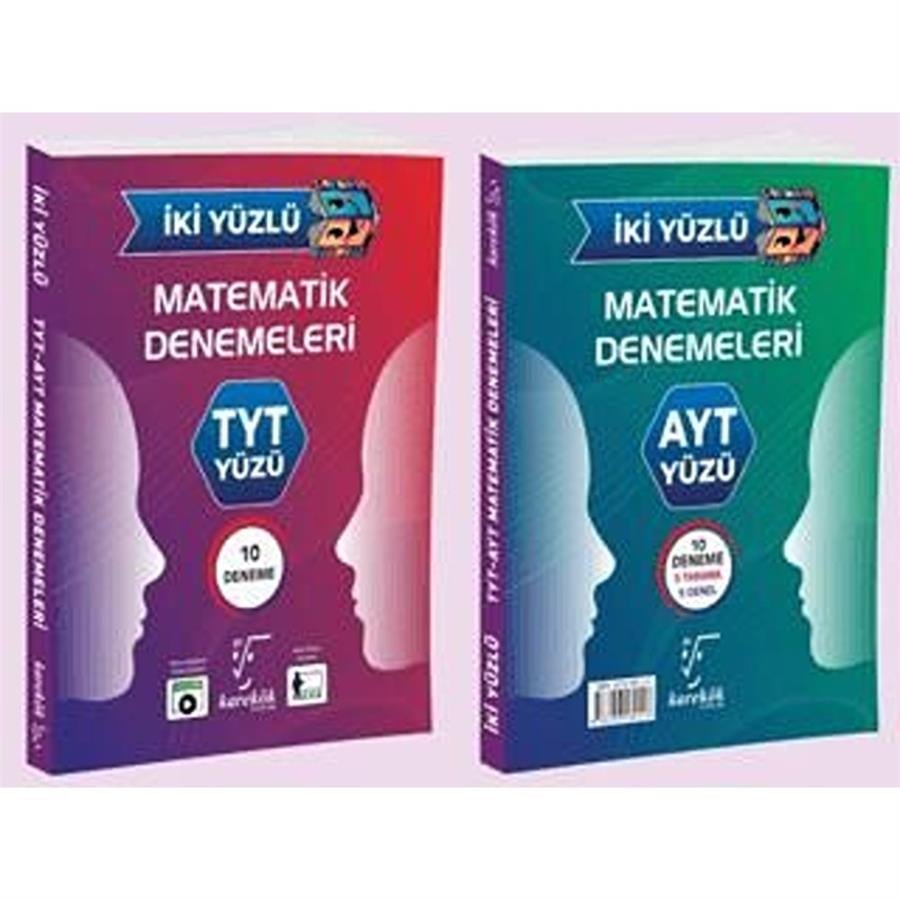 Karekök Yayınları İki Yüzlü TYT AYT Matematik Denemeleri