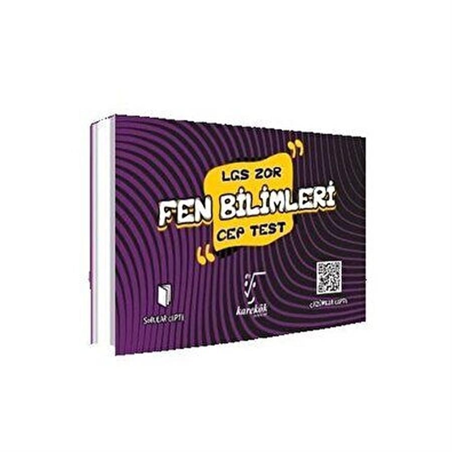 Karekök Yayınları LGS Cep Test Fen Bilimleri Zor