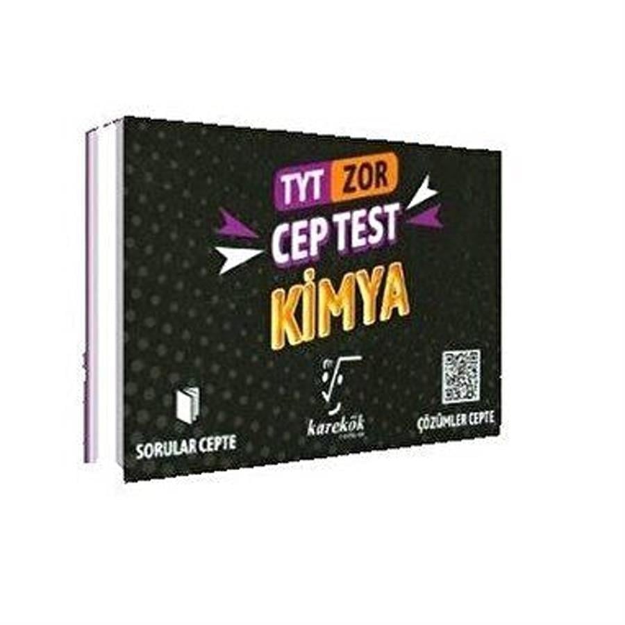 Karekök Yayınları TYT Cep Test Kimya Zor