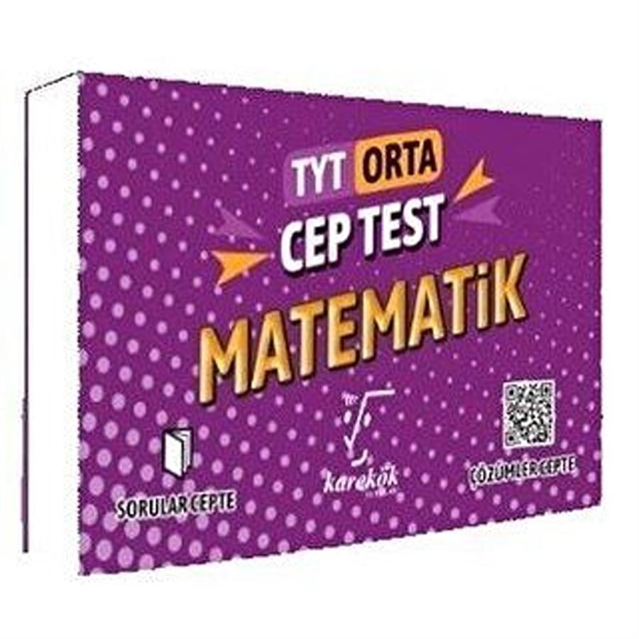 Karekök Yayınları TYT Cep Test Matematik Orta