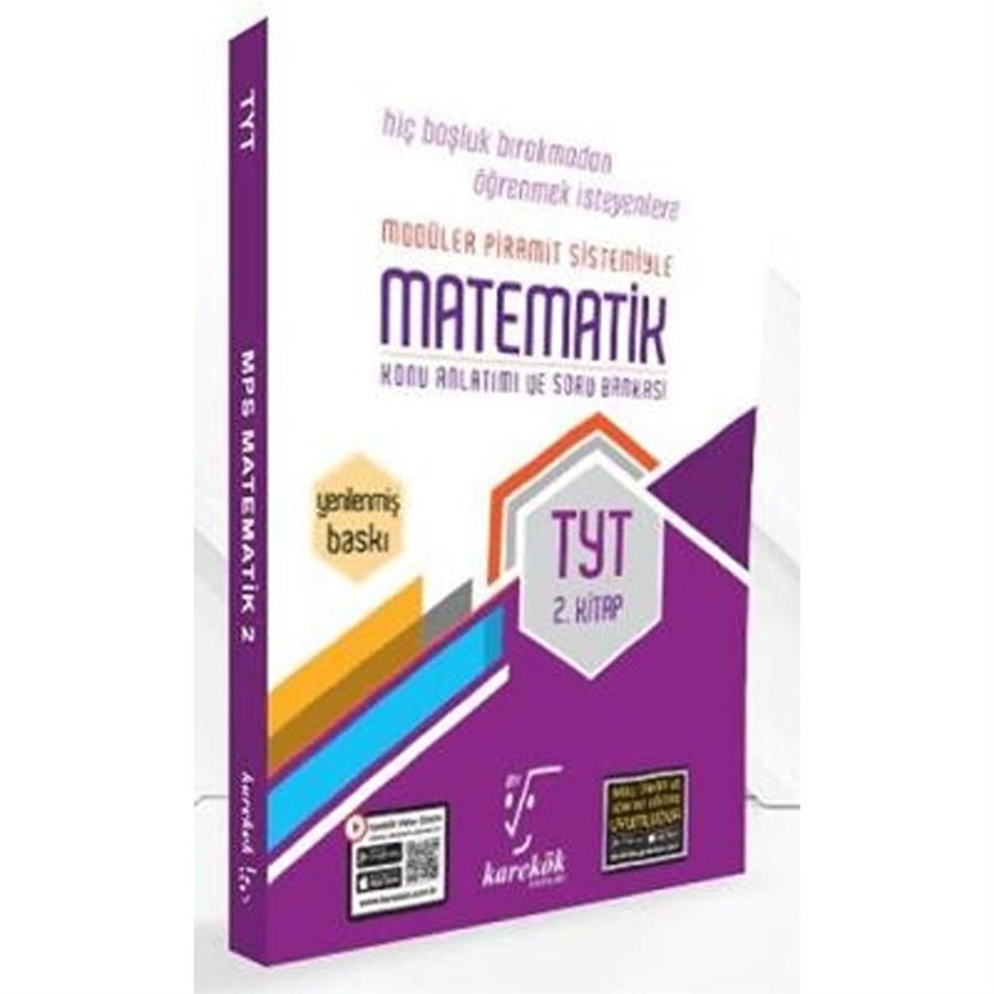 Karekök Yayınları TYT Matematik Konu Anlatımı ve Soru Bankası 2. Kitap
