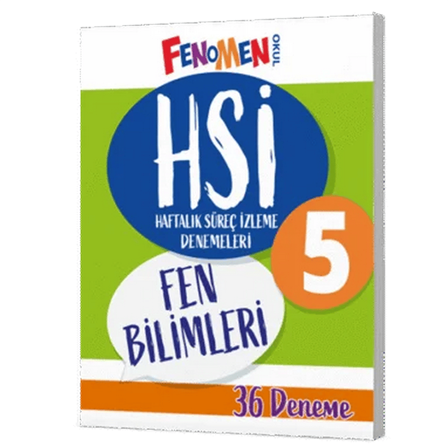 Kurmay Yayınları FENOMEN 5 HSİ FEN BİLİMLERİ DENEMELERİ (36 DENEME)