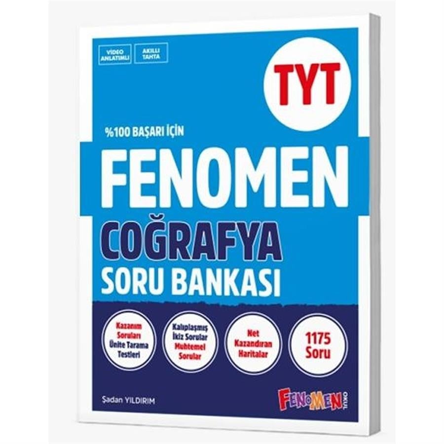 Kurmay Yayınları Fenomen TYT Coğrafya Soru Bankası