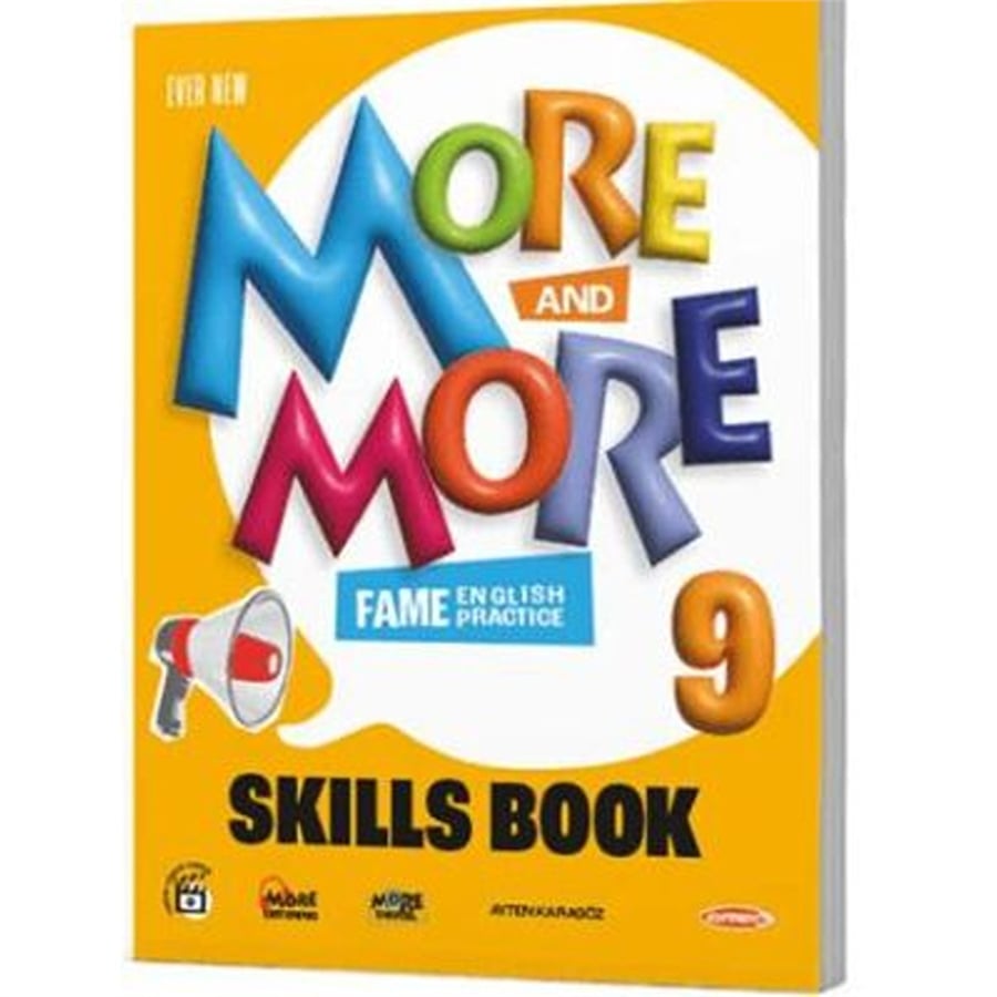 Kurmay Yayınları Kurmay ELT Yayınları More and More English 9 Skills Book