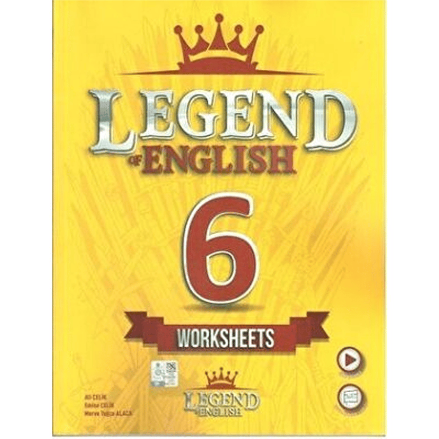 Legend English 6. Sınıf Worksheets Çalışma Kitabı