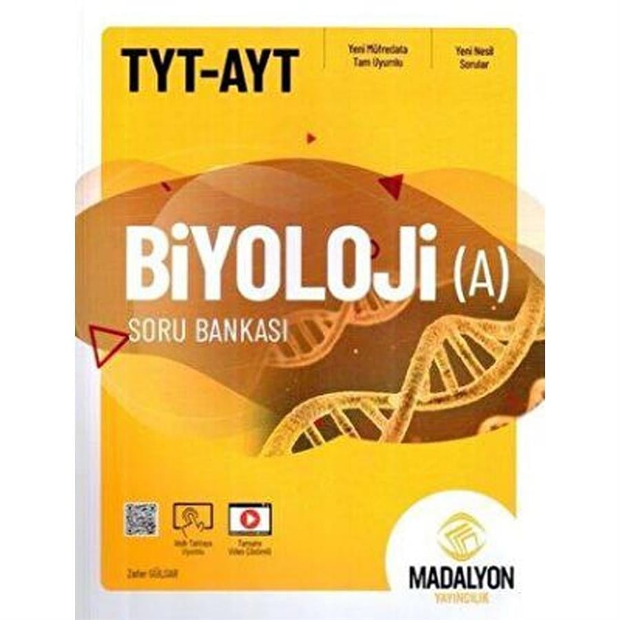 Madalyon Yayınları Tyt- Ayt Biyoloji (A) Soru Bankası