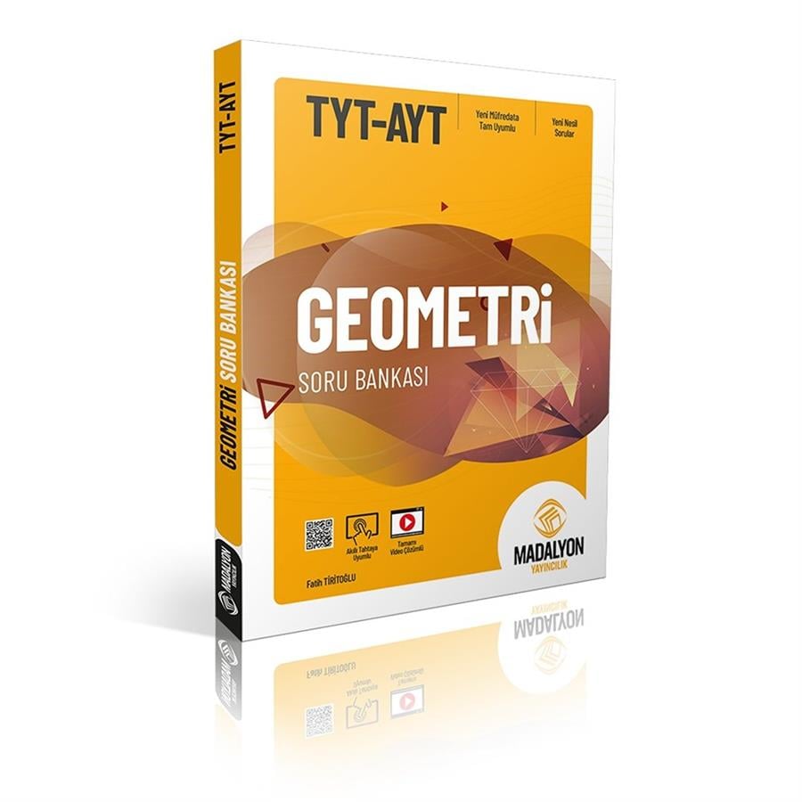 Madalyon Yayınları Tyt-Ayt Geometri Soru Bankası