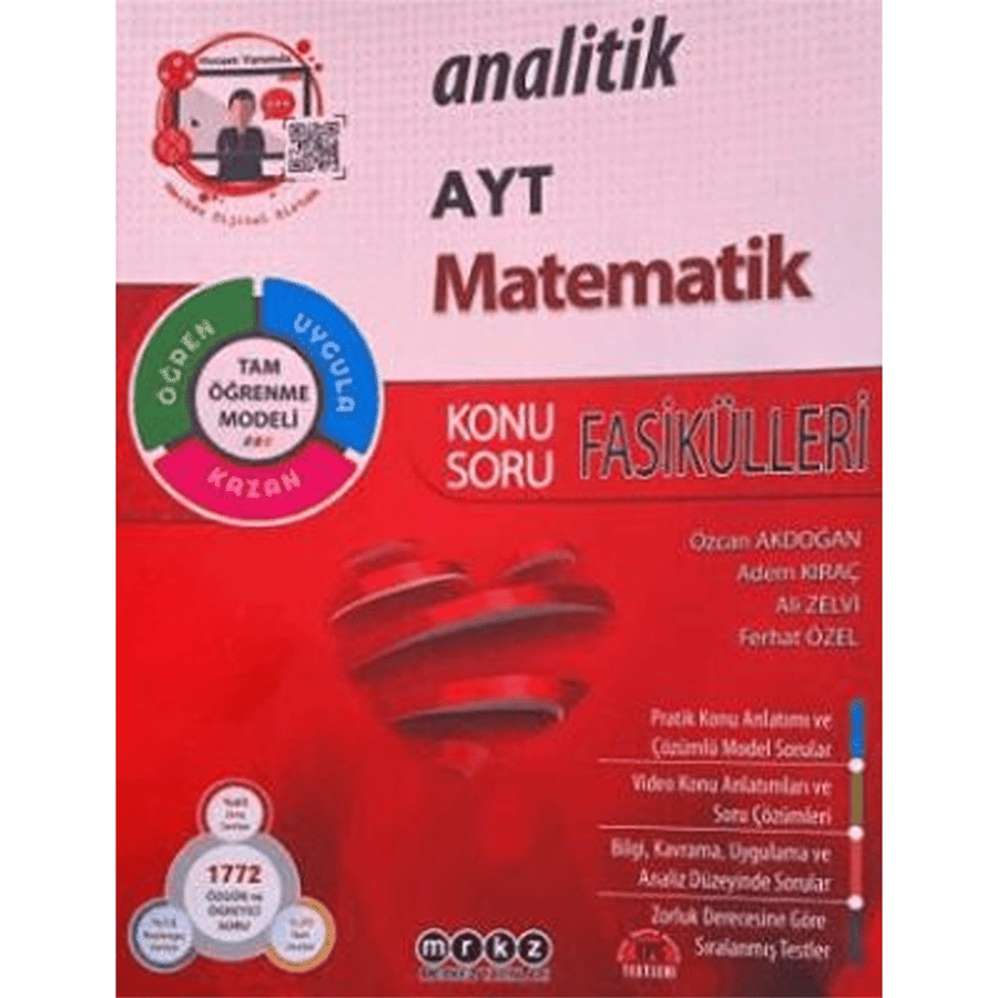 Merkez Yayınları AYT Matematik Analitik Konu Soru Fasikülleri