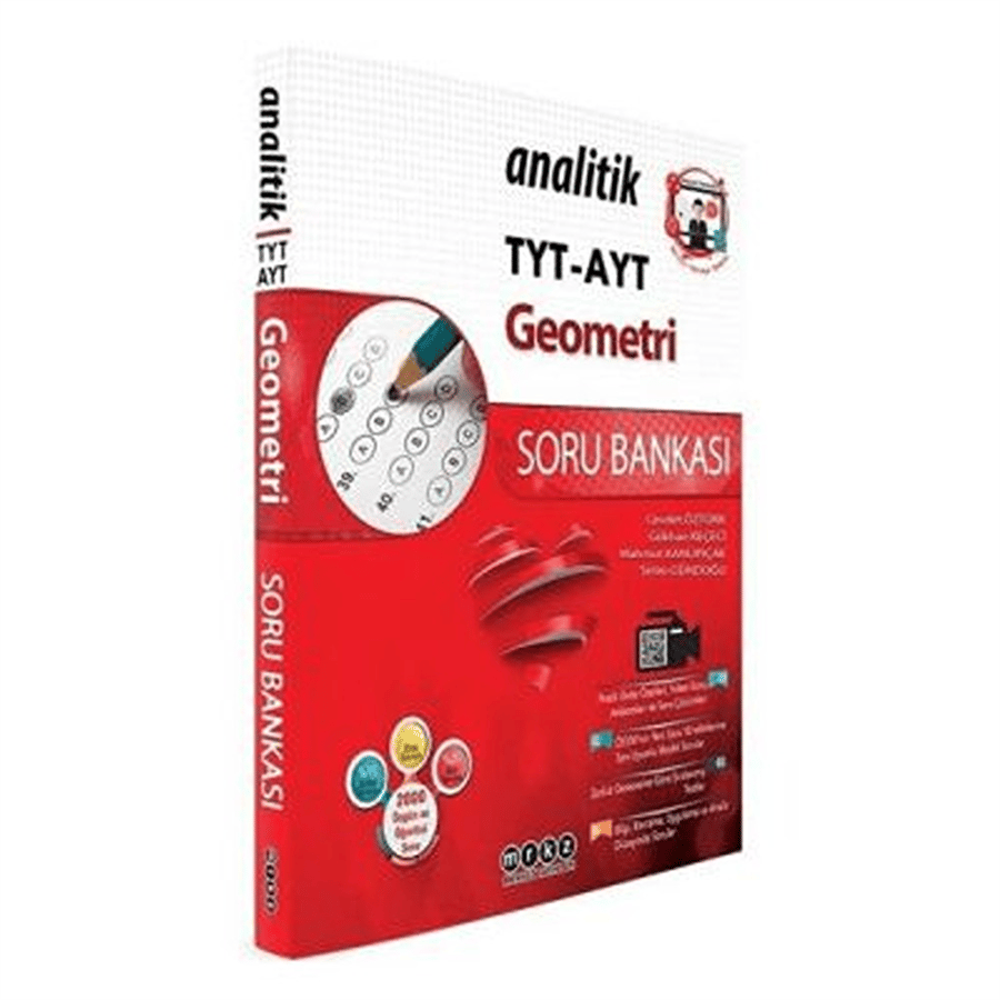 Merkez Yayınları TYT AYT Geometri Analitik Soru Bankası