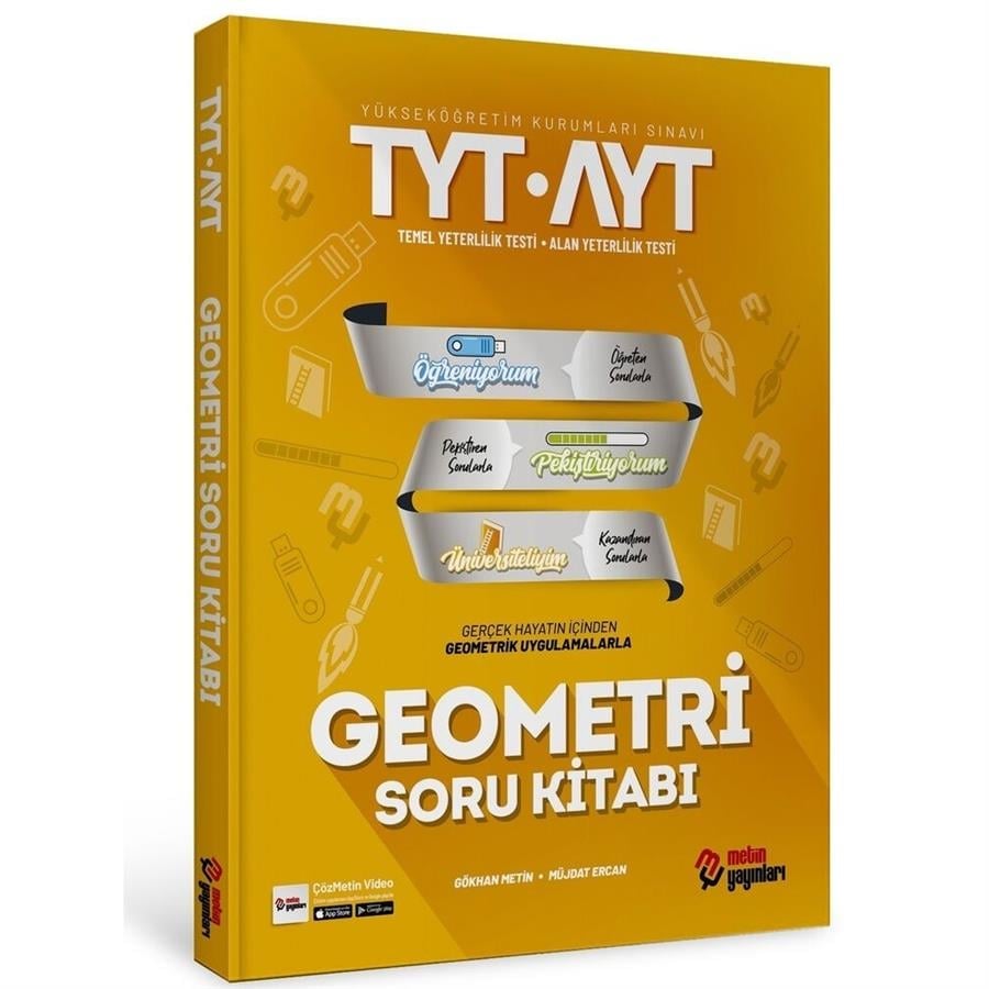 Metin Yayınları TYT AYT Geometri Soru Kitabı
