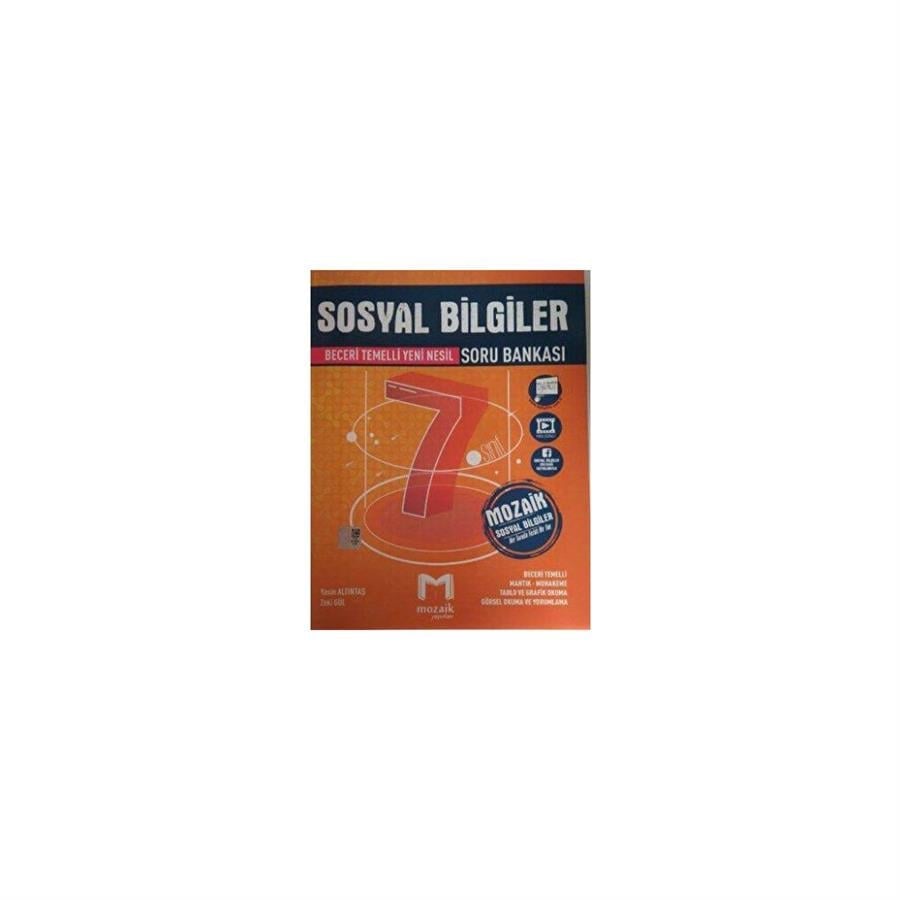 Mozaik Yayınları 7. Sınıf Sosyal Bilgiler Soru Bankası