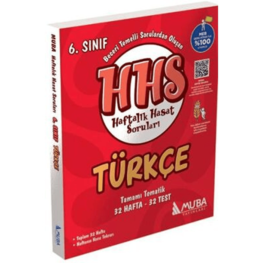Muba Yayınlar 6. Sınıf Türkçe Haftalık Hasat Soruları HHS