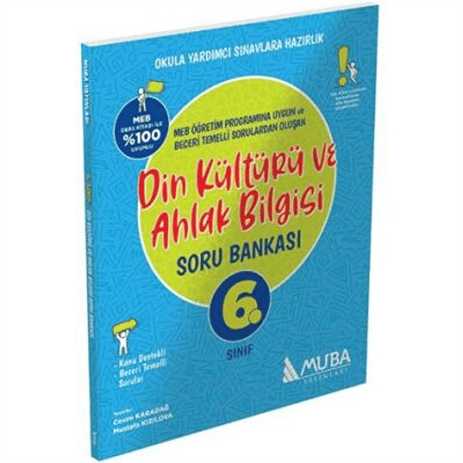 Muba Yayınlar 6. Sınıf Din Kültürü ve Ahlak Bilgisi Soru Bankası