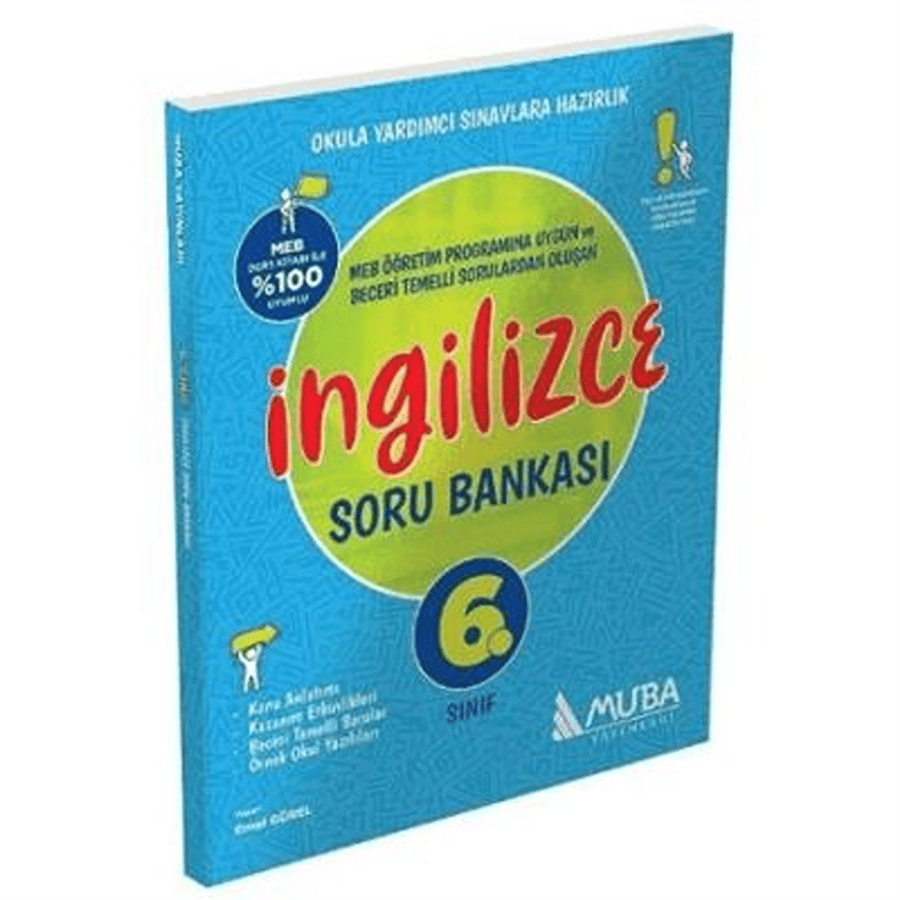 Muba Yayınları 6. Sınıf İngilizce Soru Bankası
