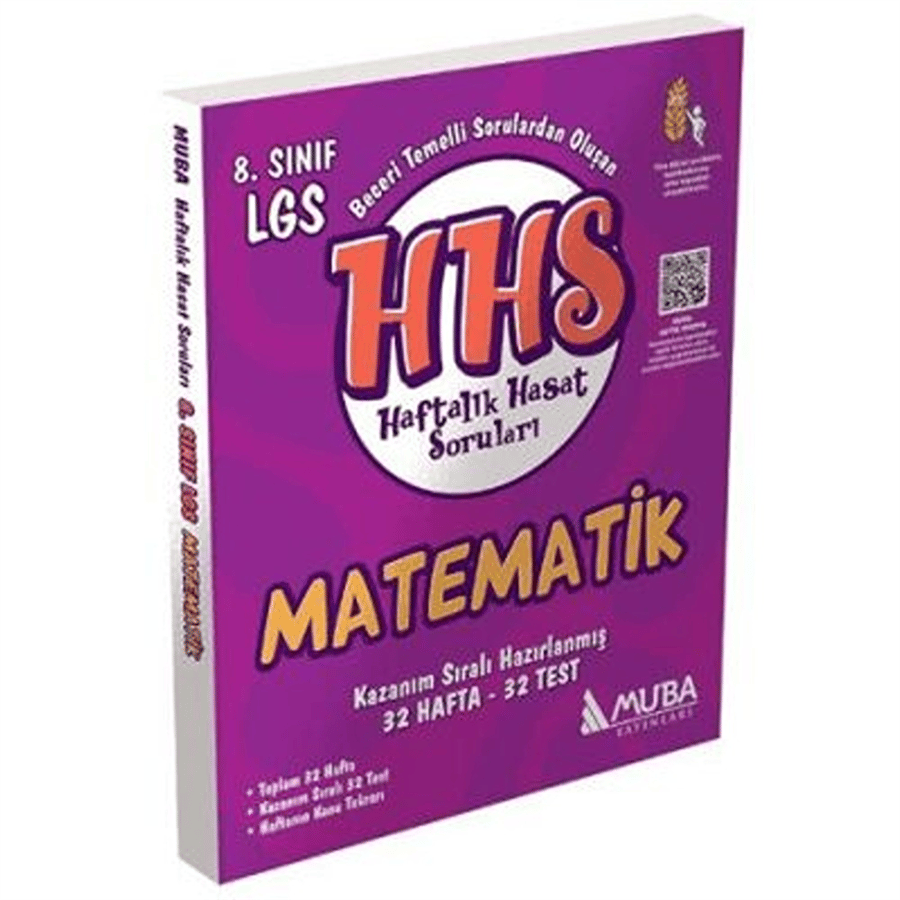 Muba Yayınları 8. Sınıf Matematik Haftalık Hasat Soruları