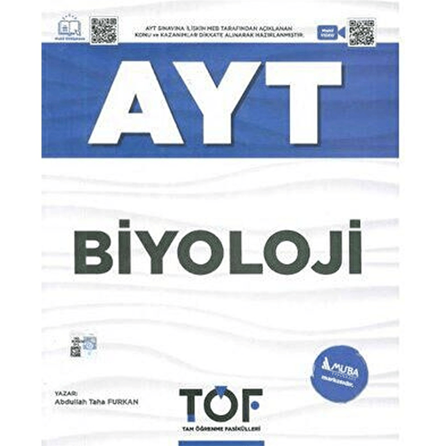 Muba Yayınları AYT Biyoloji Tam Öğrenme Fasikülleri TÖF