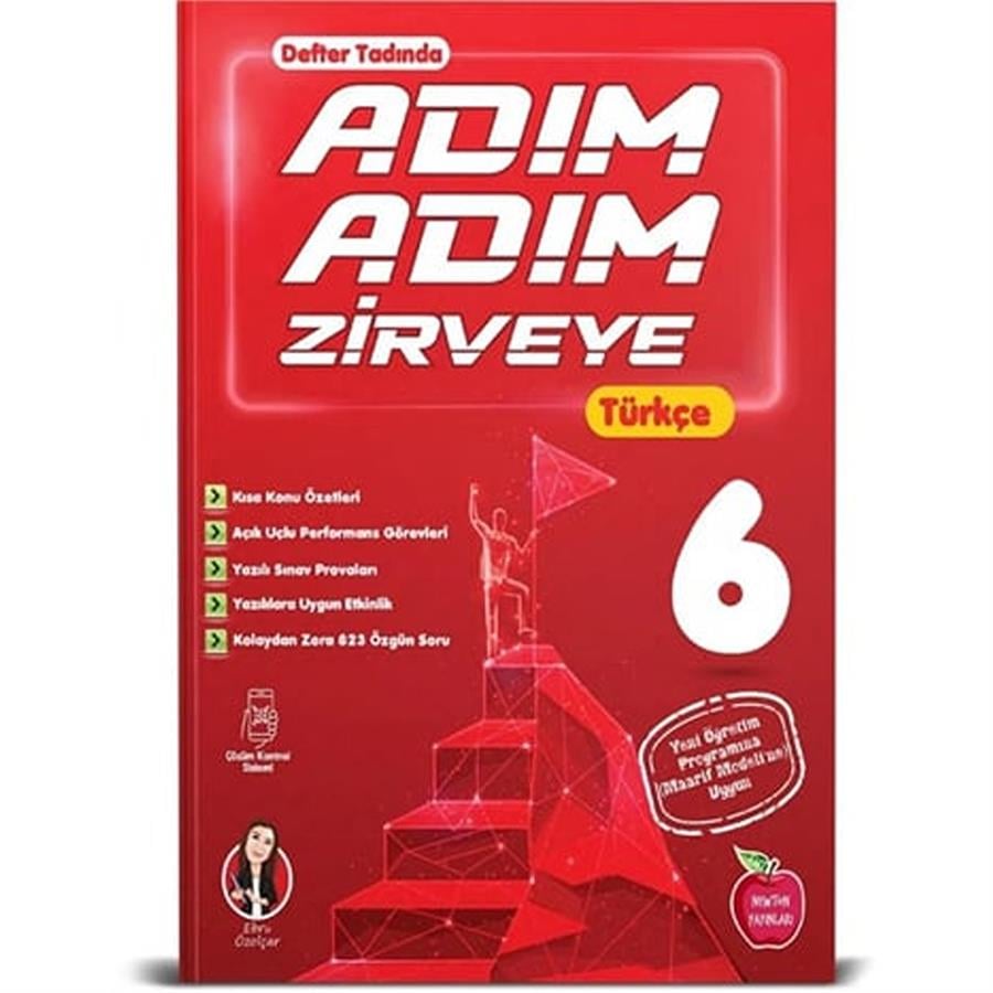 Newton Yayınları 6.sınıf Adım Adım Etkinlikli Konu Anlatımlı Soru Bankası Türkçe