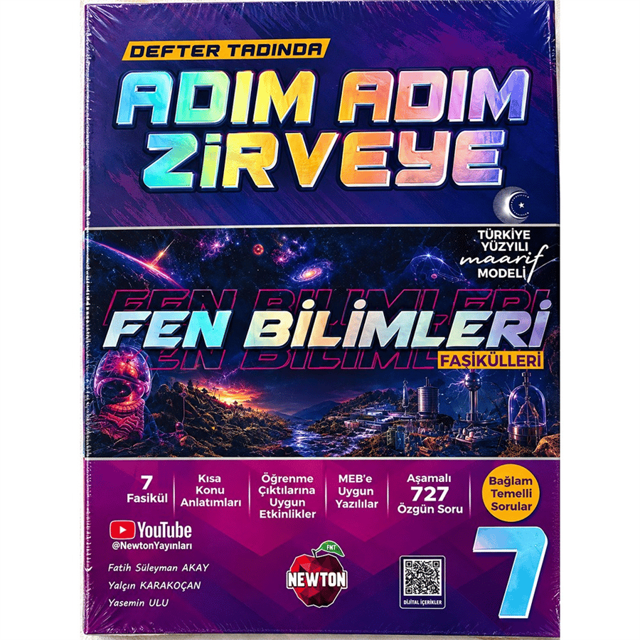 Newton Yayınları 7. Sınıf Adım Adım Zirveye Fen Bilimleri Fasikül (2026-2027 Güncel Baskı)