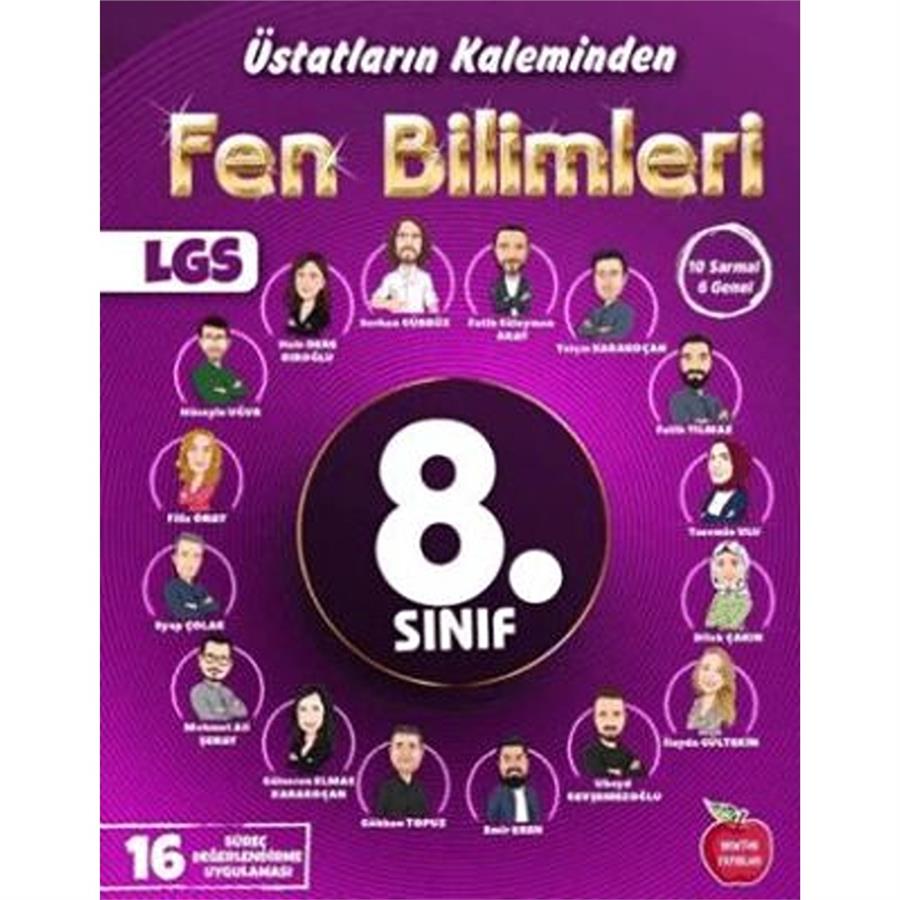 Newton Yayınları 8. Sınıf Fen Bilimleri Üstatların Kaleminden Yıllık 16 Deneme