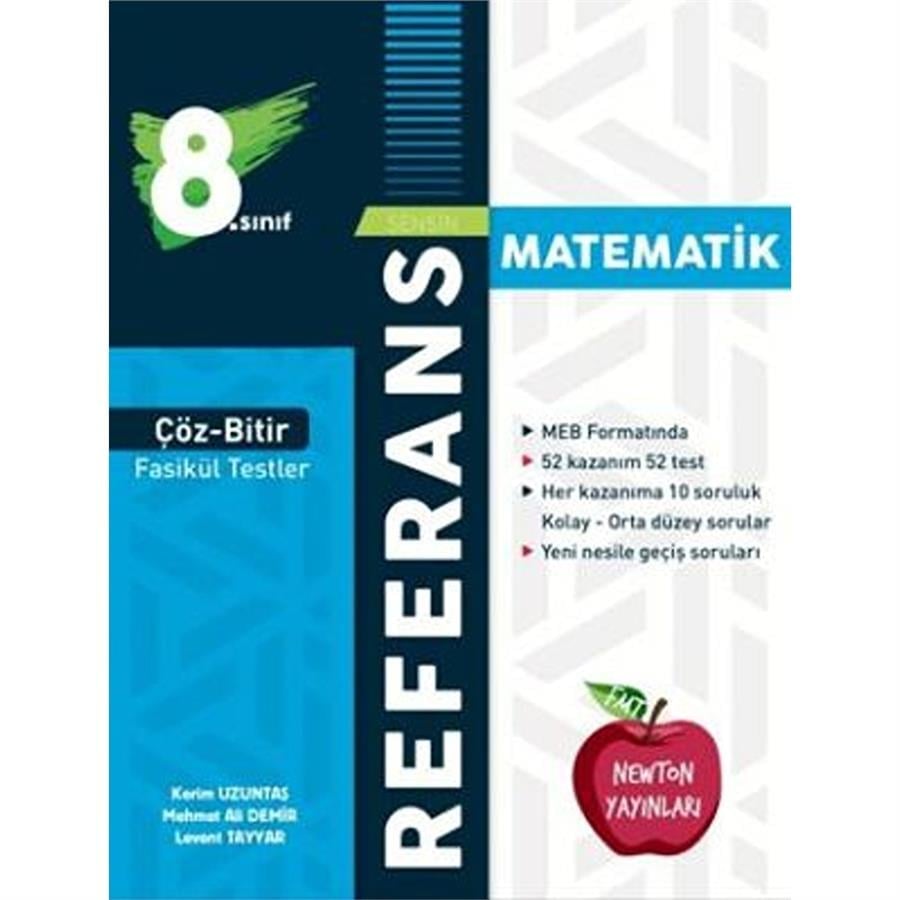 Newton Yayınları 8. Sınıf Çöz Bitir Referans Matematik Fasikül Testler