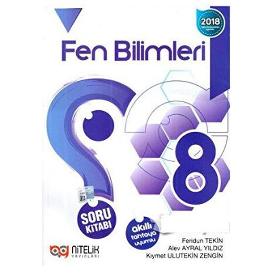 Nitelik Yayınları - 8. Sınıf Fen Bilimleri Soru Kitabı