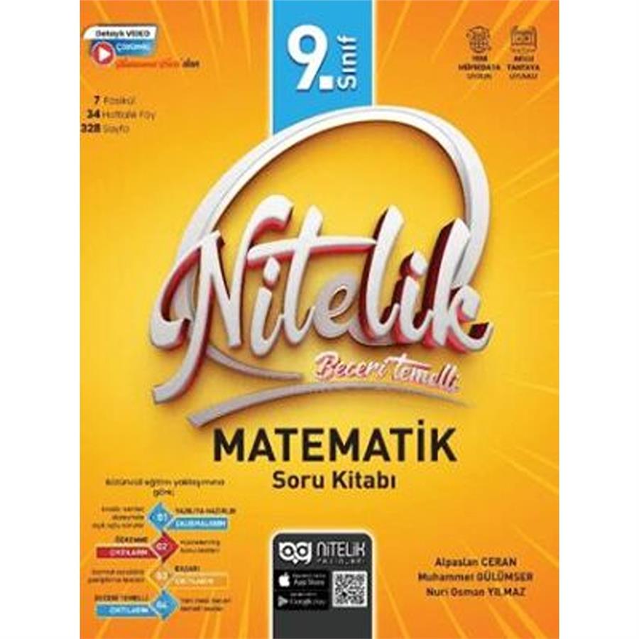 Nitelik Yayınları 9. Sınıf Beceri Temelli Matematik Soru Kitabı