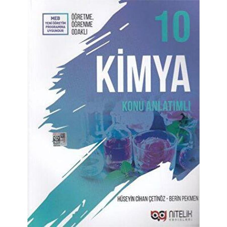 Nitelik Yayınları - Nitelik 10. Sınıf Kimya Konu Anlatımlı