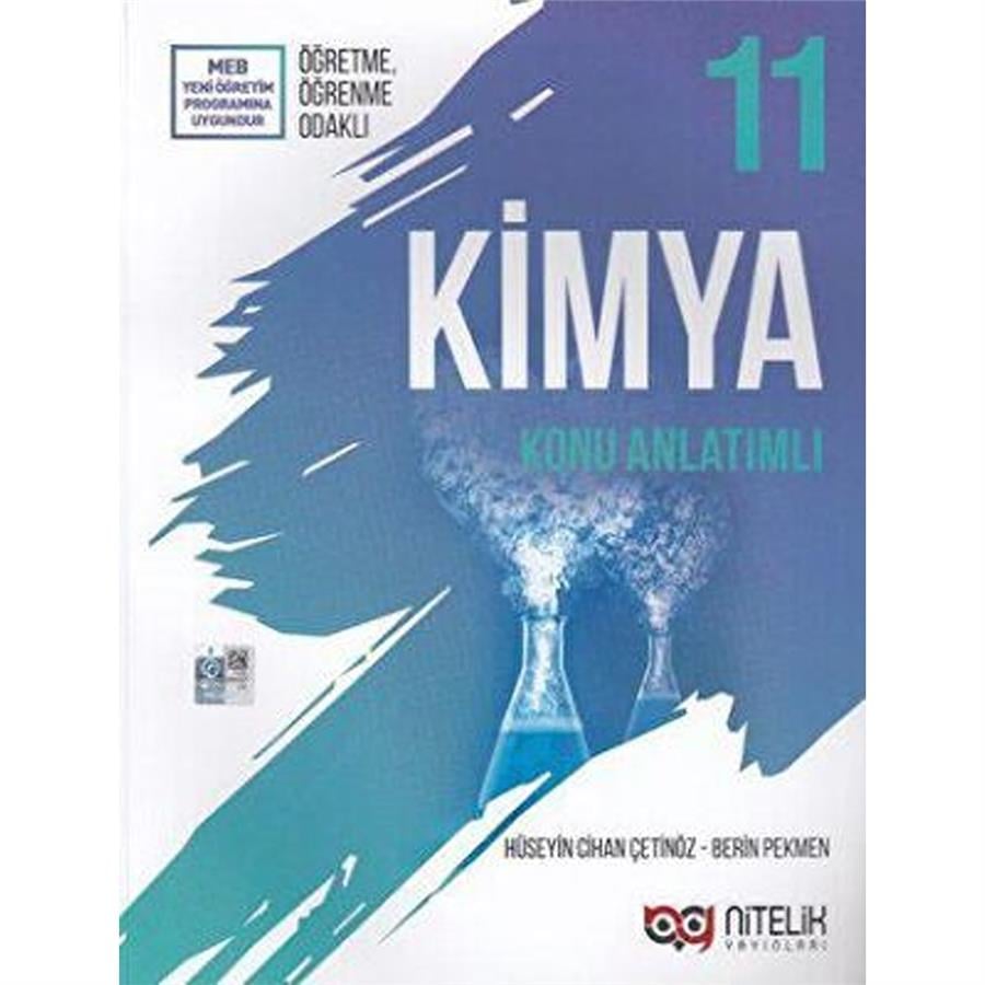 Nitelik Yayınları - Nitelik 11. Sınıf Kimya Konu Anlatımlı