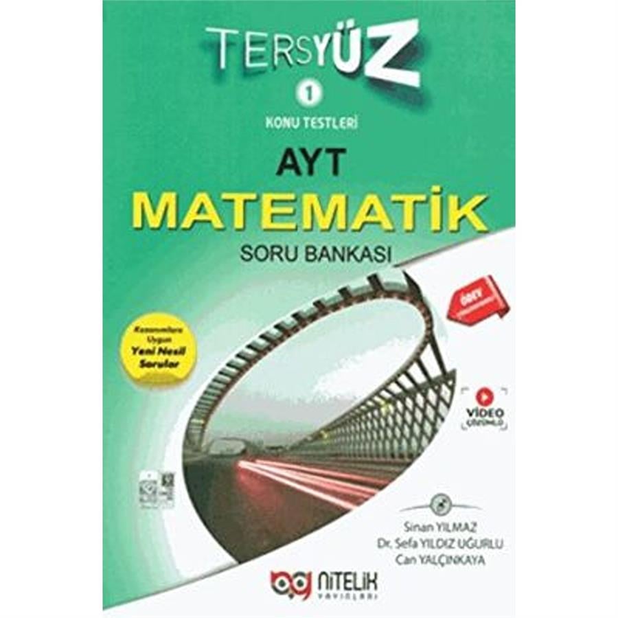 Nitelik Yayınları Nitelik YKS AYT Matematik Tersyüz Soru Kitabı