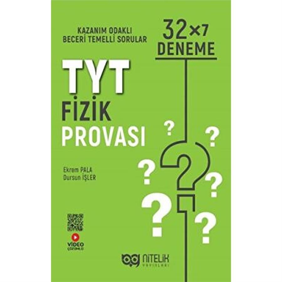 Nitelik Yayınları Tyt Fizik Provası 32x7 Deneme
