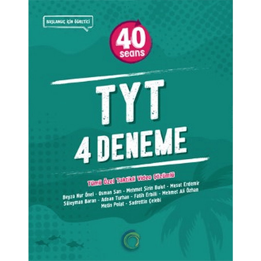 Okyanus Yayınları Tyt 40 Seans 4'lü Deneme