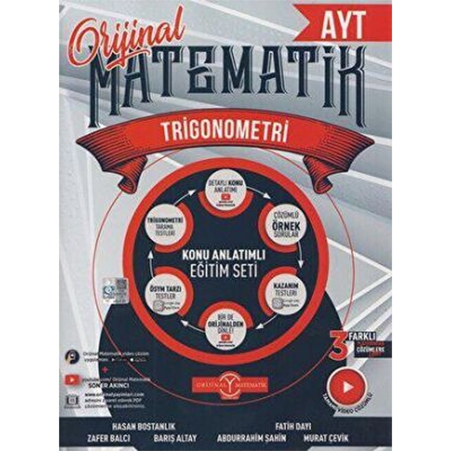 Orijinal Yayınları AYT Matematik Trigonometri