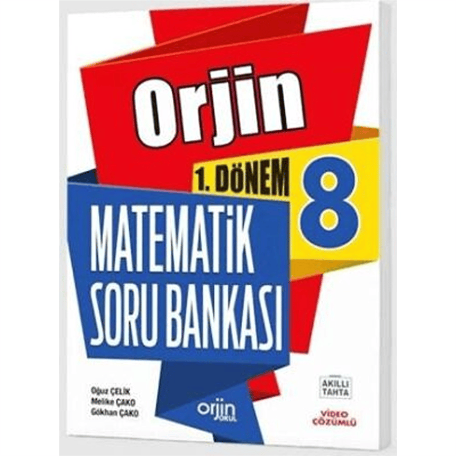 Orjin Yayınları 8. Sınıf Matematik 1. Dönem Orjin Soru Bankası