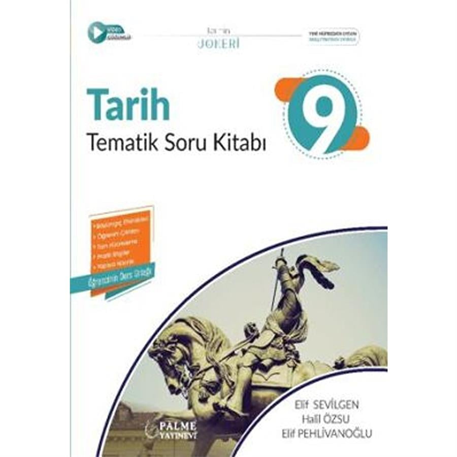 Palme 9.Sınıf Joker Tarih Soru Kitabı Tematik 