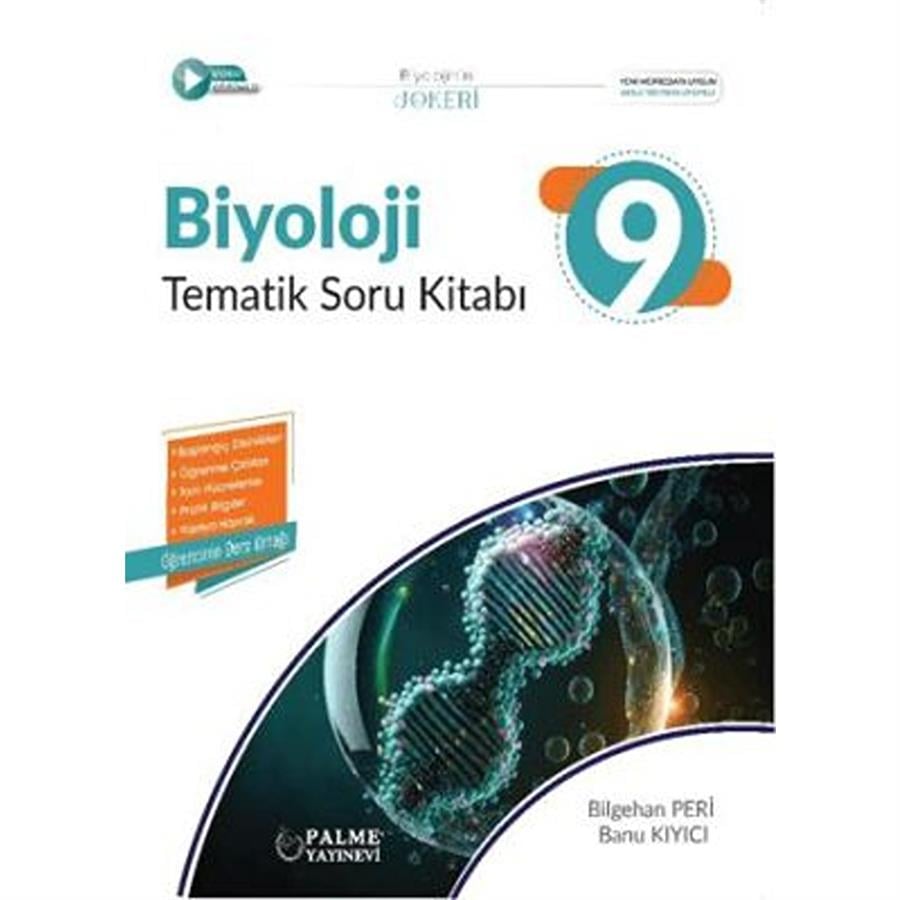 Palme 9.Sınıf Joker Biyoloji Soru Kitabı Tematik 